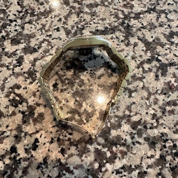 MICHAEL KORS Women's MK5835 Pressley Gold Tone Chronograph Watch - Picture 9 of 9